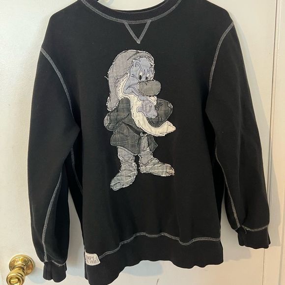Disney Parks Grumpy Sweatshirt Snow White Size S - Picture 2 of 8